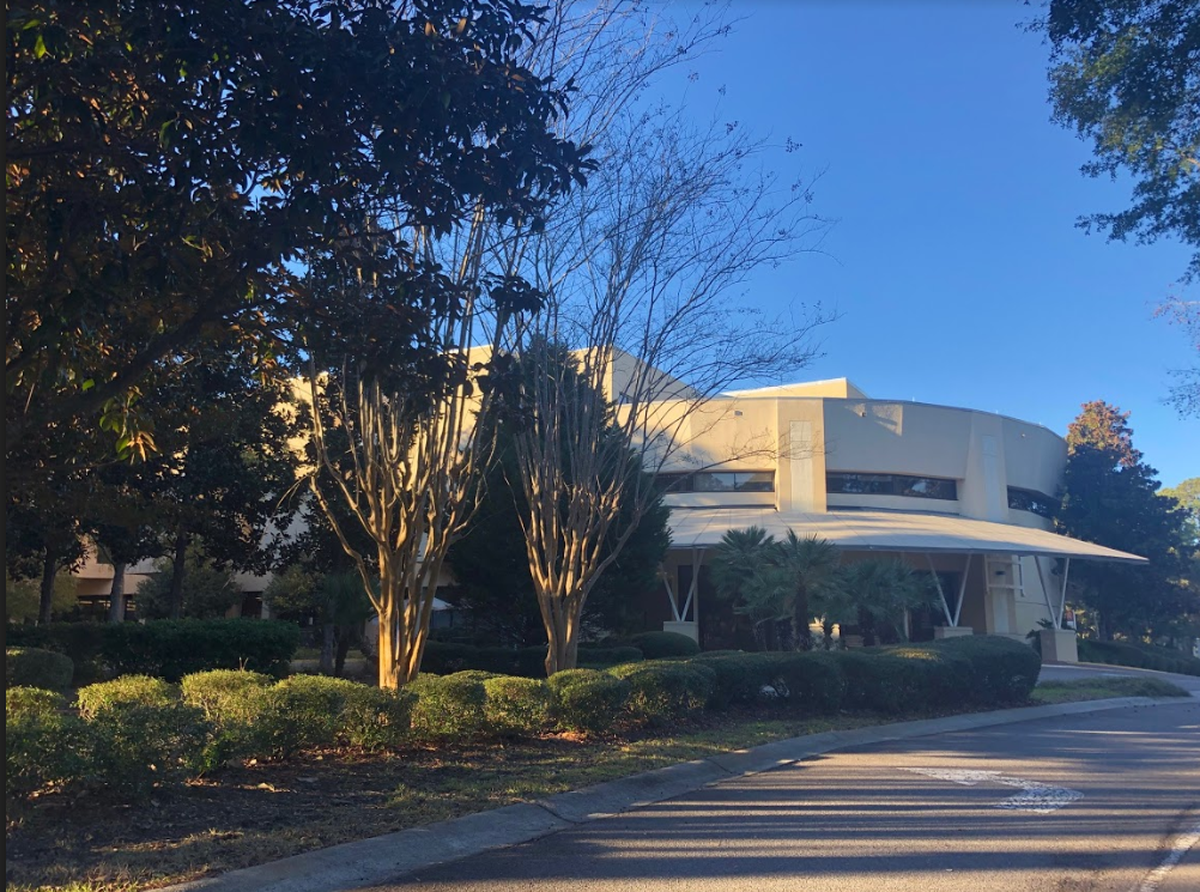 The entrance to Hilton Head Hospital in January 2019. The hospital is located on the north side of Hilton Head Island off U.S. 278.