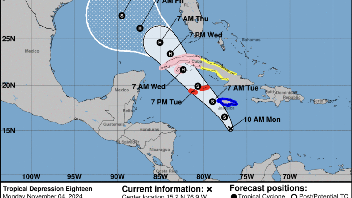 What does newest tropical depression mean for the Hilton Head area? Here are the forecasts