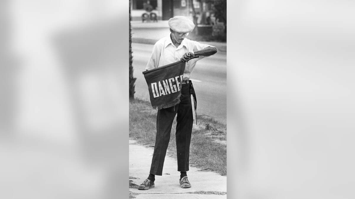 Wilson Lane “Tootie” Bourke was known for helping Beaufort children safely cross the street before and after school. A headstone was recently placed at his grave site in Beaufort.