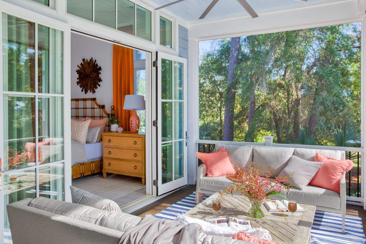 Deck off master bedroom, HGTV Dream Home 2020 in Hilton Head, SC