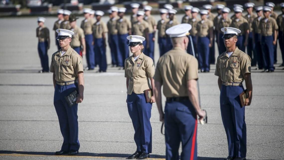 Parris Island graduations partially re-open to visitors in May. Here’s who can come