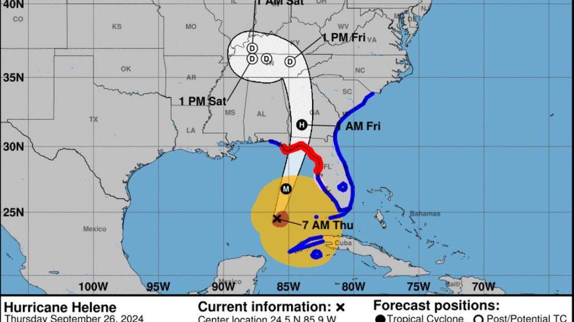 Helene grows to Cat. 2 hurricane overnight. Beaufort County wakes up to tornado watch