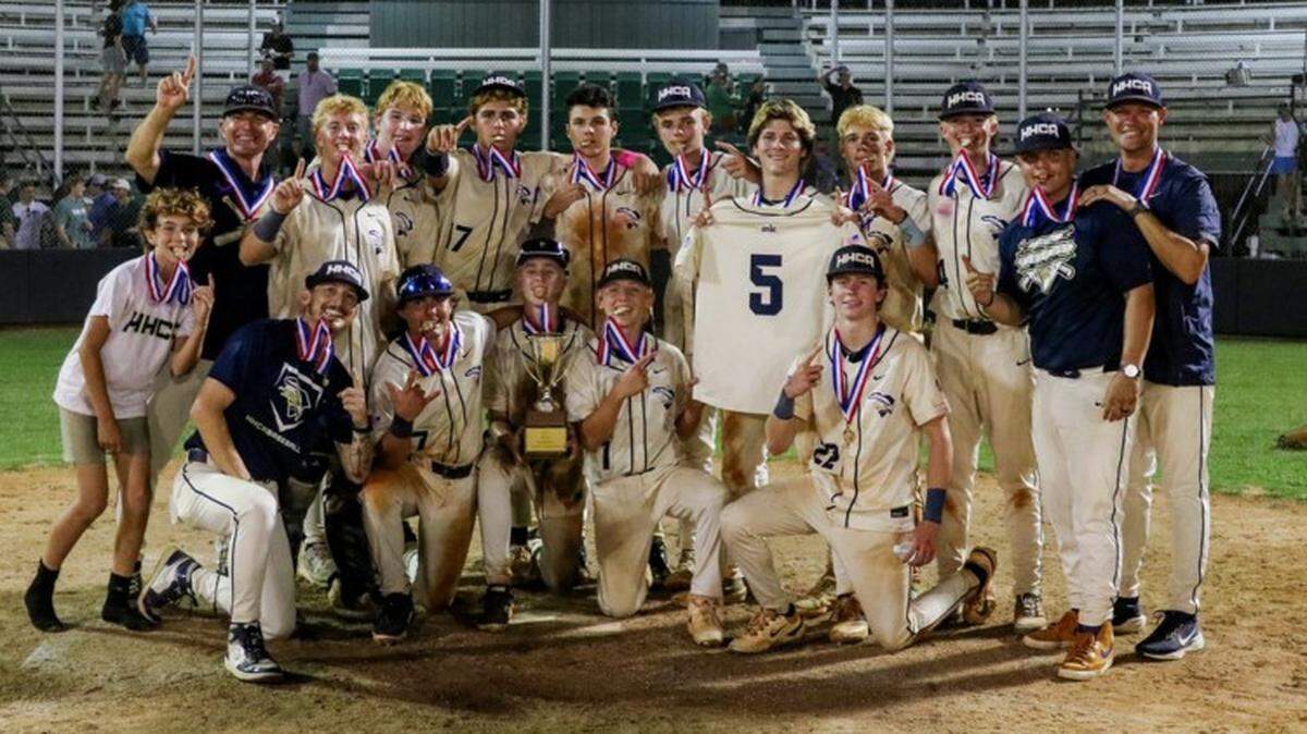Hilton Head Christian won the SCISA Class 4A baseball championship on May 16, 2025.