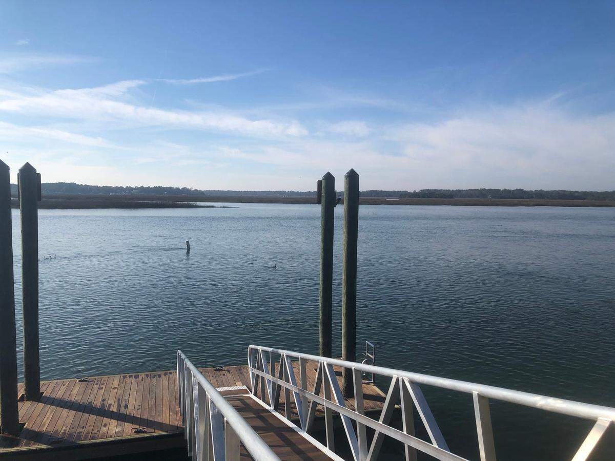 A view from Bluffton’s new Calhoun Street Public Dock on Jan. 10, 2021.