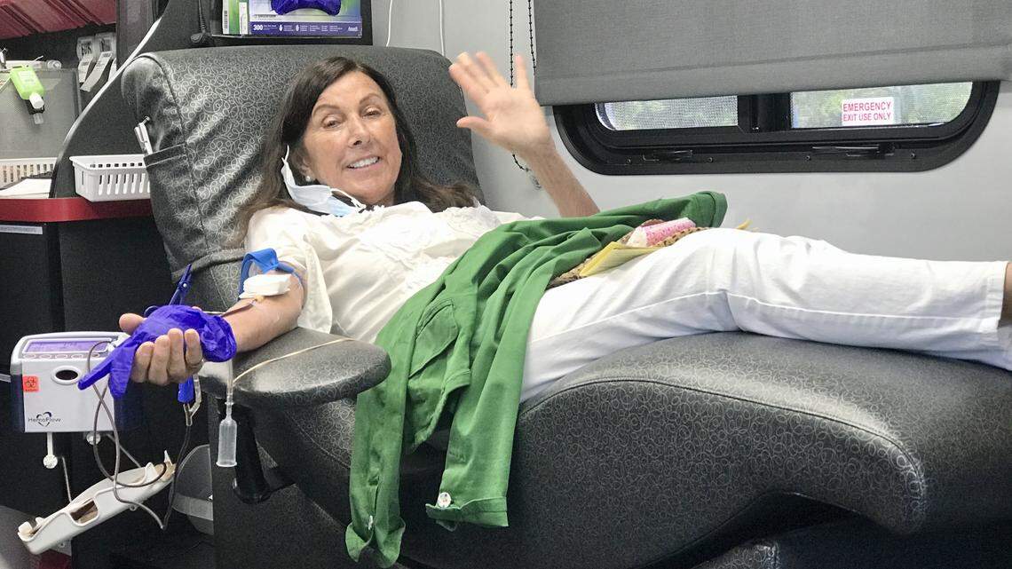 Coronavirus took her husband, but widow in prominent Hilton Head family offering hope