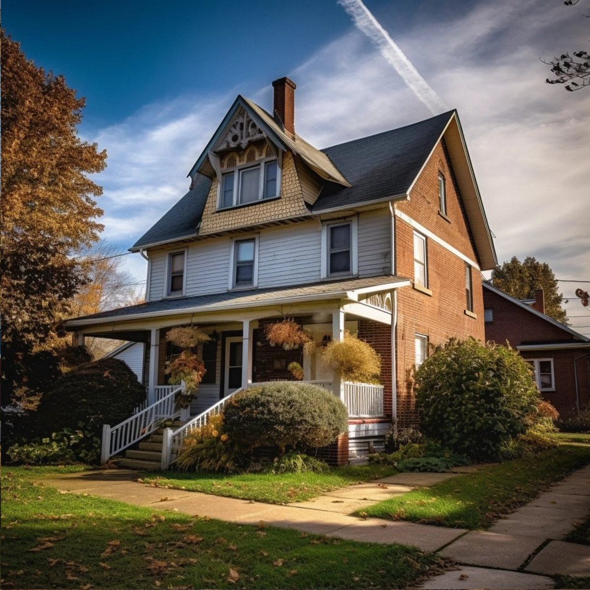 An AI-generated “typical home” in Ohio.