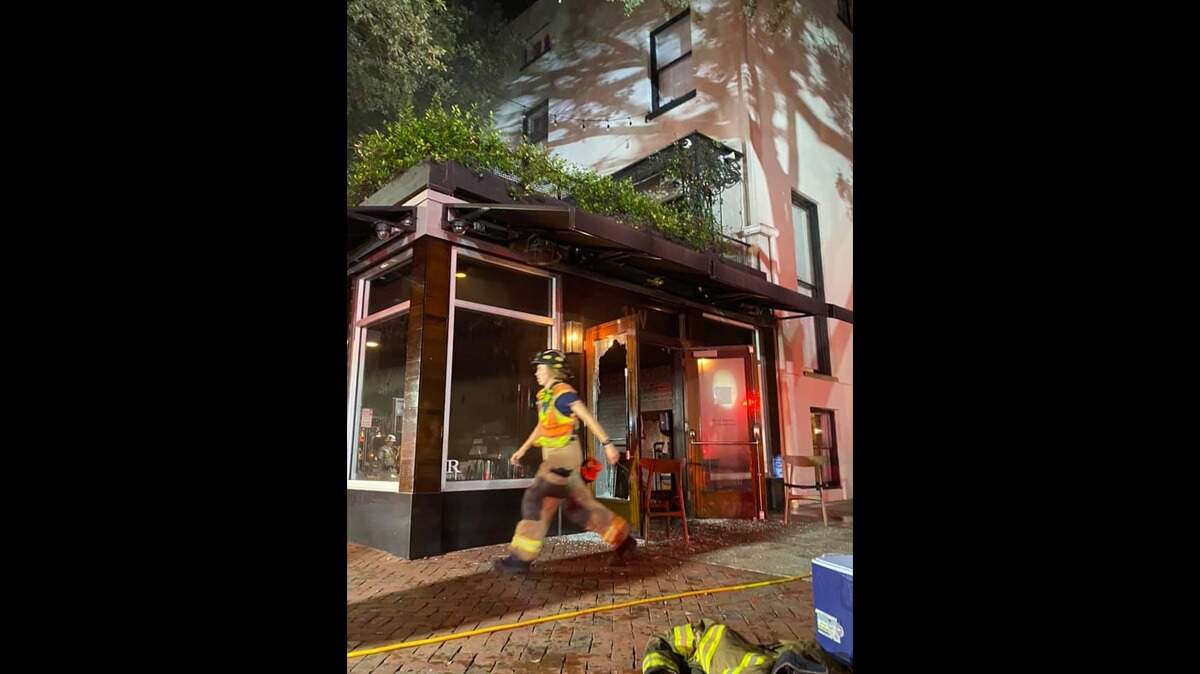 The Savannah Fire Department extinguished a kitchen fire originating from The Public Kitchen & Bar early Friday morning.