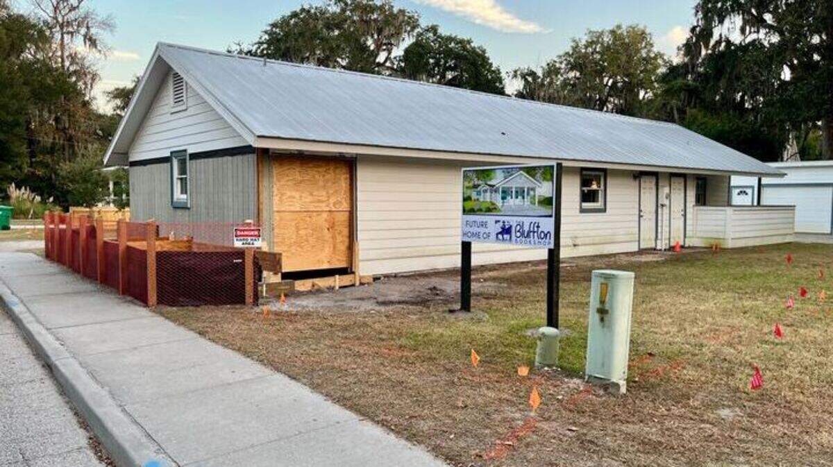The Bluffton Bookshop is slated to have a mural on the Wharf Street side of the building.