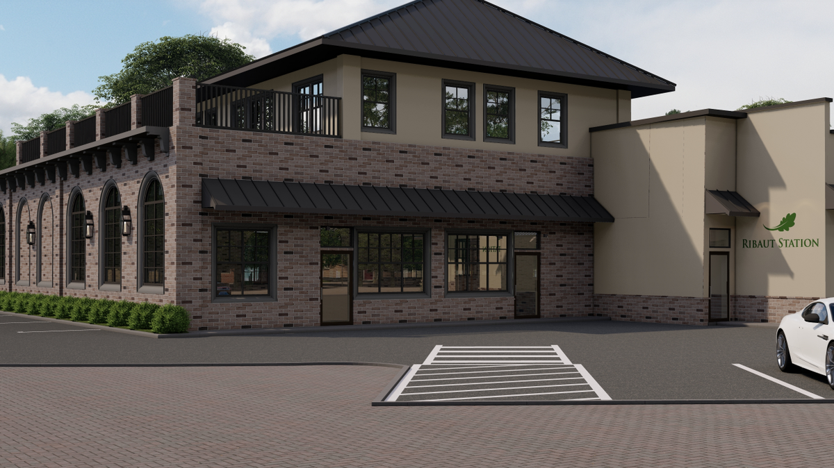 Ribaut Station on Ribaut Road will include commercial office space, storage units and a few apartments.