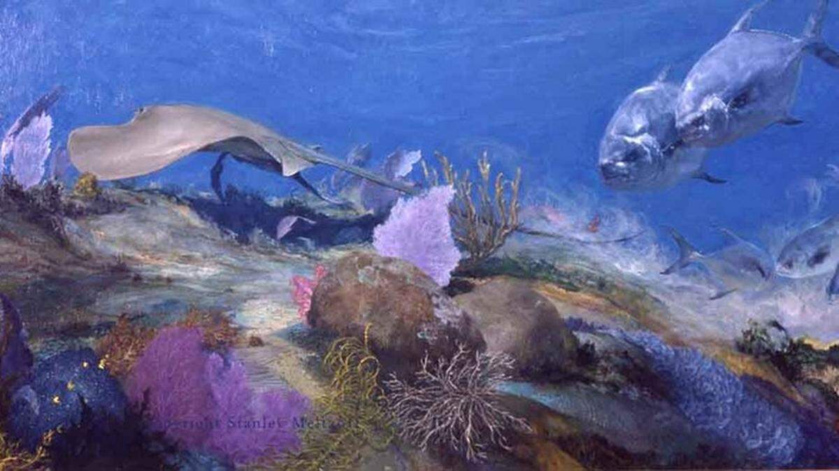 "The Great Sporting Fish," a new exhibit featuring the paintings of Stanley Meltzoff opens at The Coastal Discovery Museum, Sept. 30.