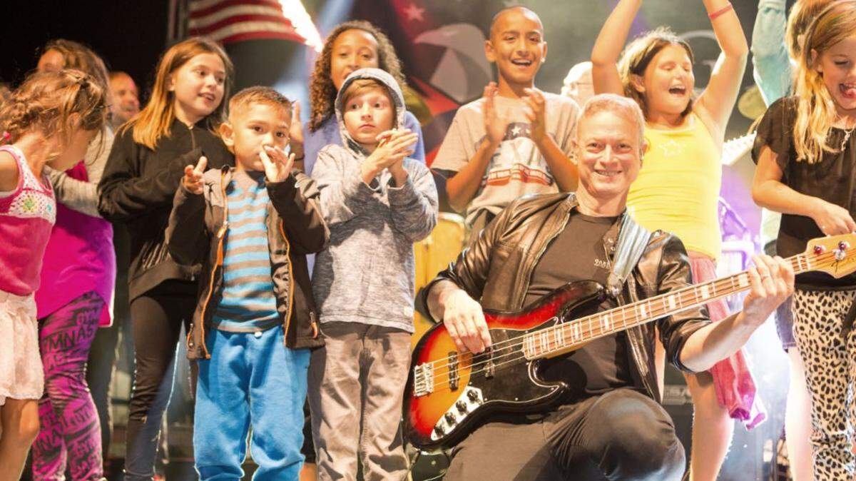 Gary Sinise and the Lt. Dan Band will play a concert at the Marine Corps Air Station in Beaufort in February.