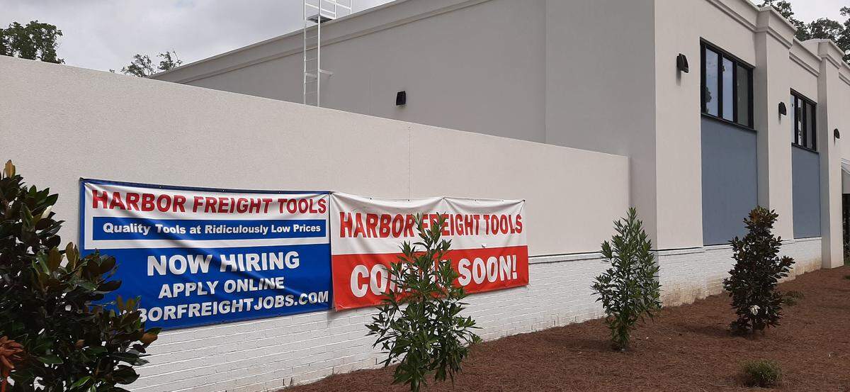 Construction of the Harbor Freights Tools store already has begun on Robert Smalls Parkway in Beaufort. The store is expected to employ 25 to 30 people.