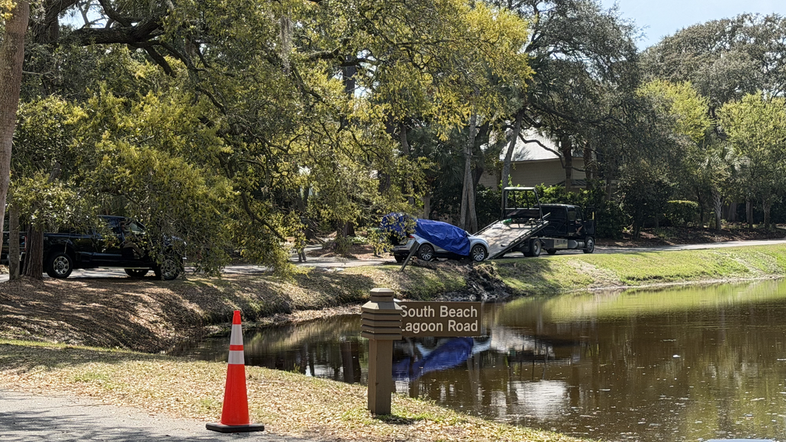Victim identified after car found in Hilton Head lagoon, coroner says
