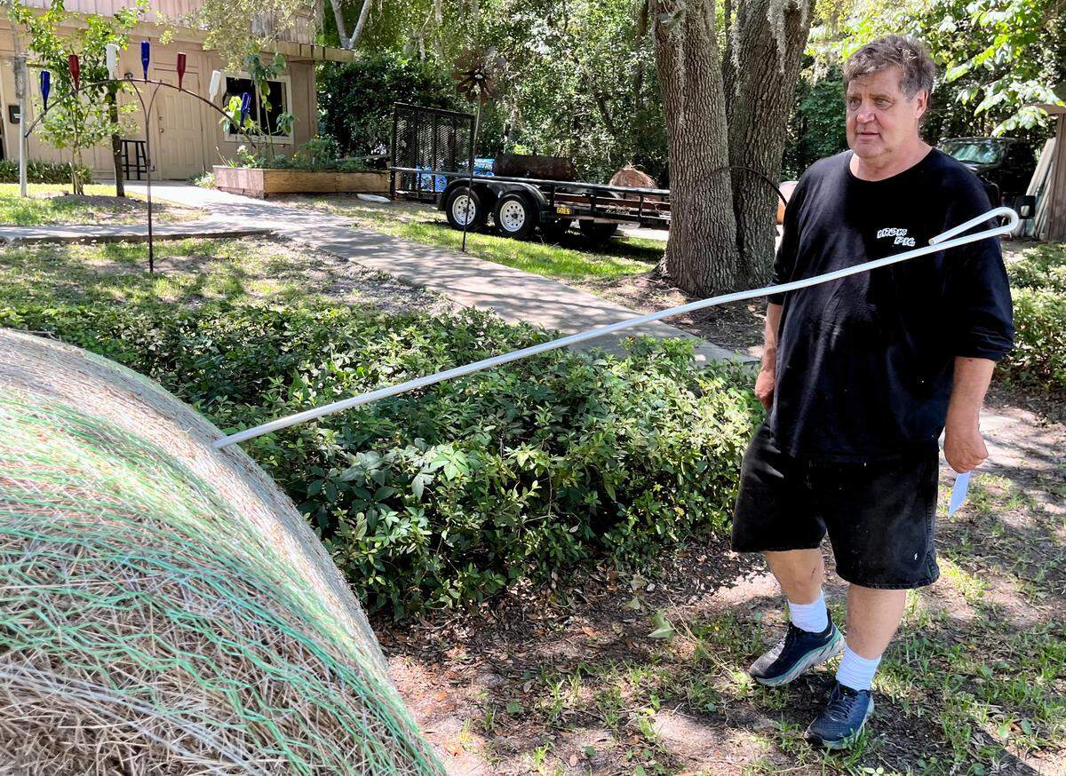 Kevin Lawless, owner of Iron Art by Kevin Inc., is located on Spanish Wells Road on Hilton Head Island.