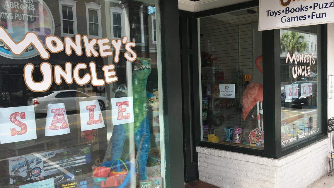 Beaufort toy store Monkey's Uncle is moving to another location on Bay Street in downtown Beaufort.