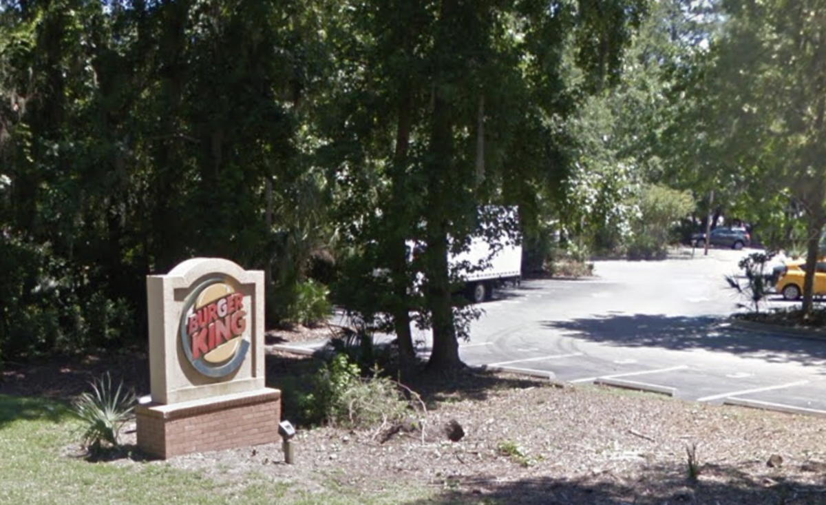 Beaufort County police are accusing a Hilton Head woman of running a man over during a road-rage incident in the parking lot of the island’s Burger King, located on Museum Street off U.S. 278.