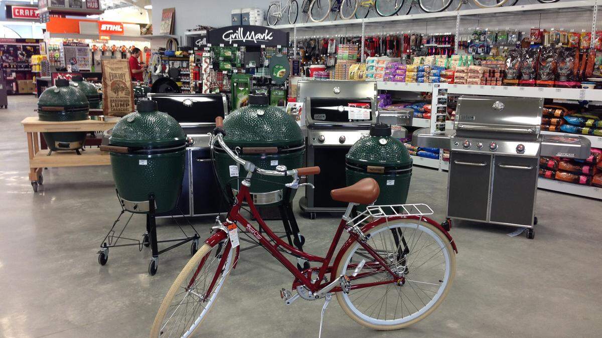 The interior of Bluffton's Ace Hardware at Buckwalter Place is shown.