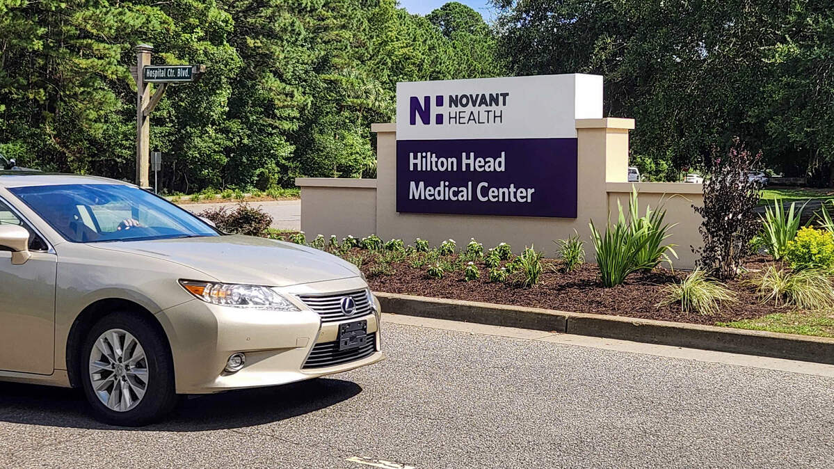 Photographed on July 29, 2025, is the new signage for Hilton Head Medical Center, formerly Hilton Head Hospital, which was acquired by Novant Health In February 2024.