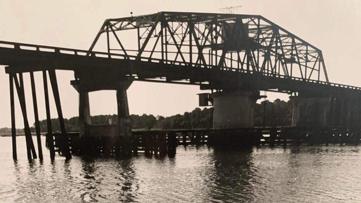 The old swing bridge to Hilton Head Island. There was a time when deer outnumbered people on the island.
