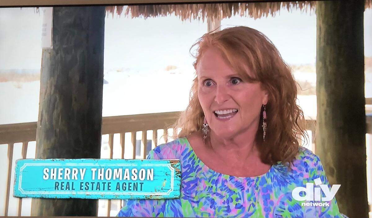 Sherry Thomason, of Weichert Realtors Coastal Properties, showed the couple three Hilton Head condos on the episode of “Beachfront Bargain Hunt: Renovation” on the DIY Network.