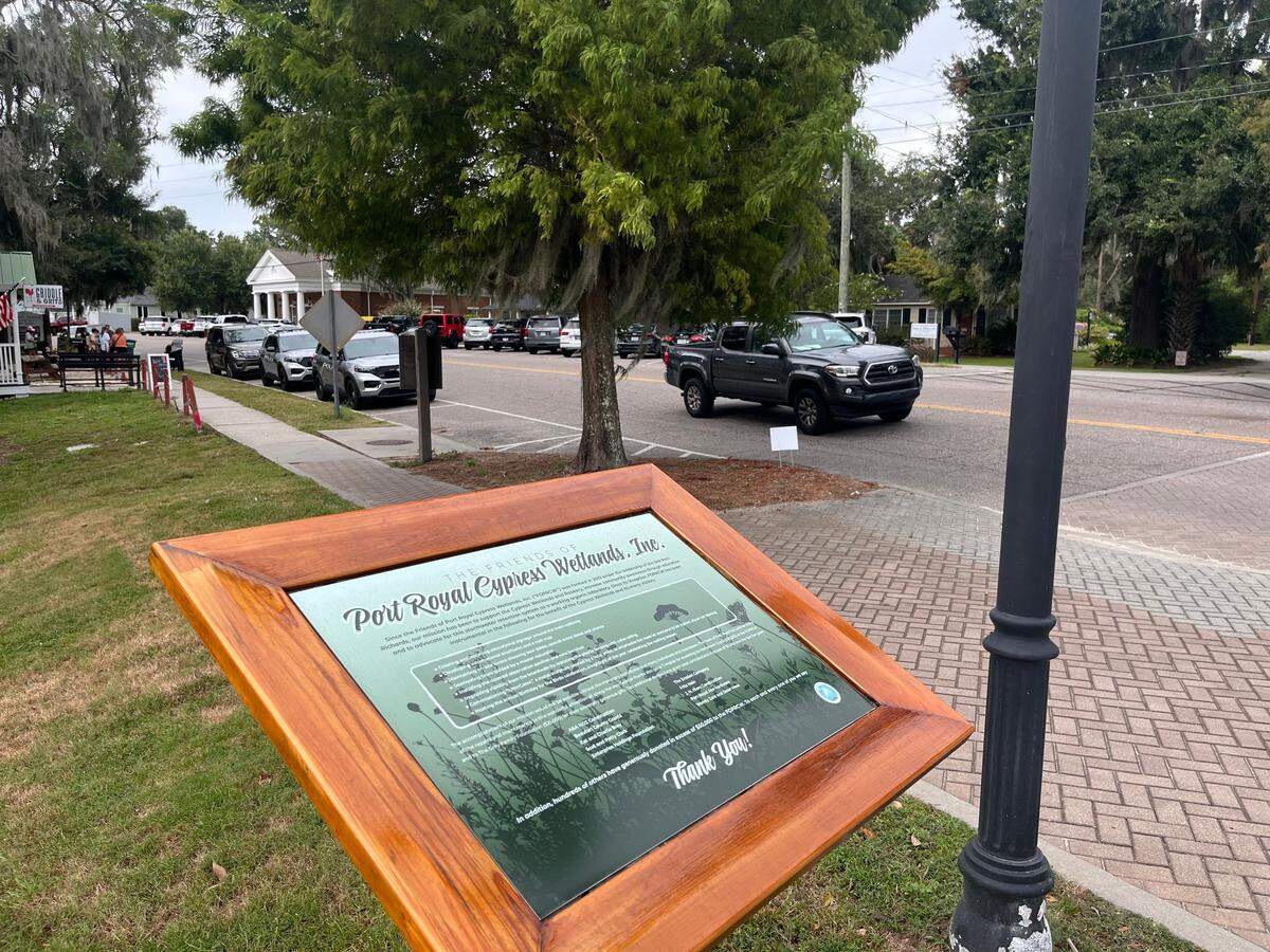 Paris Avenue will be raised and reconstructed with “brick pavers” along a 450-foot stretch near Cyrpess Wetlands. The “raised table” will slow traffic through the gateway to the old village portion of Port Royal and provide a safer crossing for pedestrians.