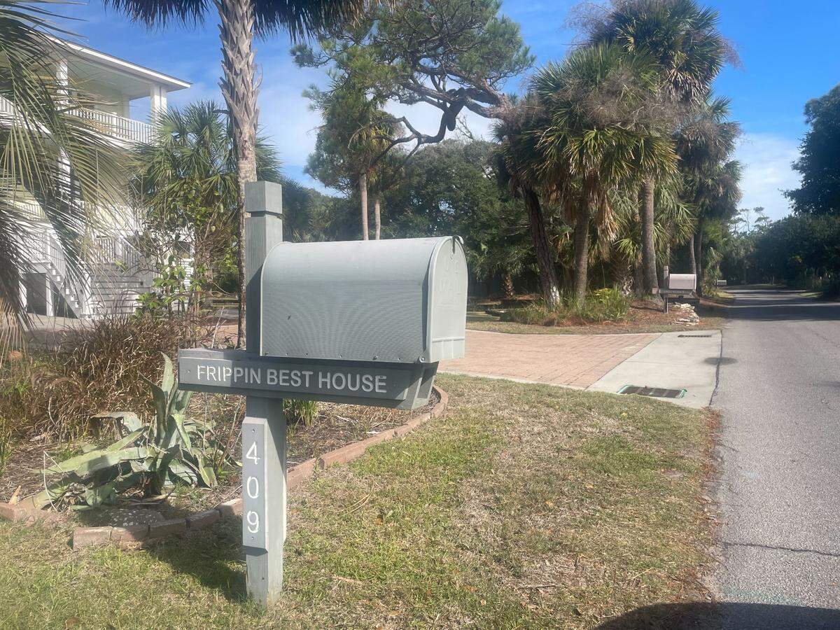 Fripp Island owners have 18 characters to come up with a name on their mailbox.