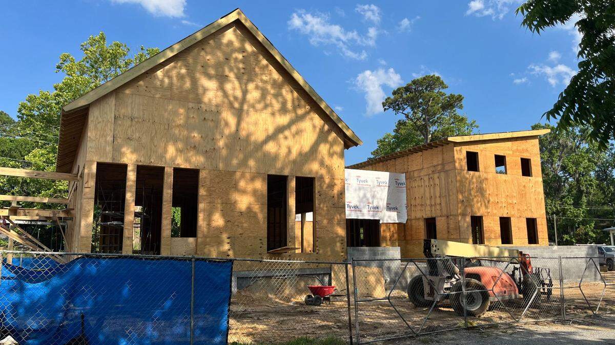 Construction site of the soon-to-be new Greenhouse restaurant and speakeasy on May River Road in Old Town Bluffton. May 20, 2025