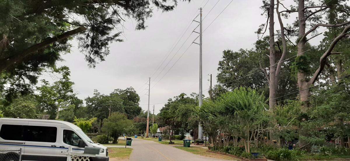 Dominion Energy recently put up seven new transmission poles along Fraser Drive in Beaufort. Their size and how the work was communicated is causing neighbors to complain to Dominion and City Hall.