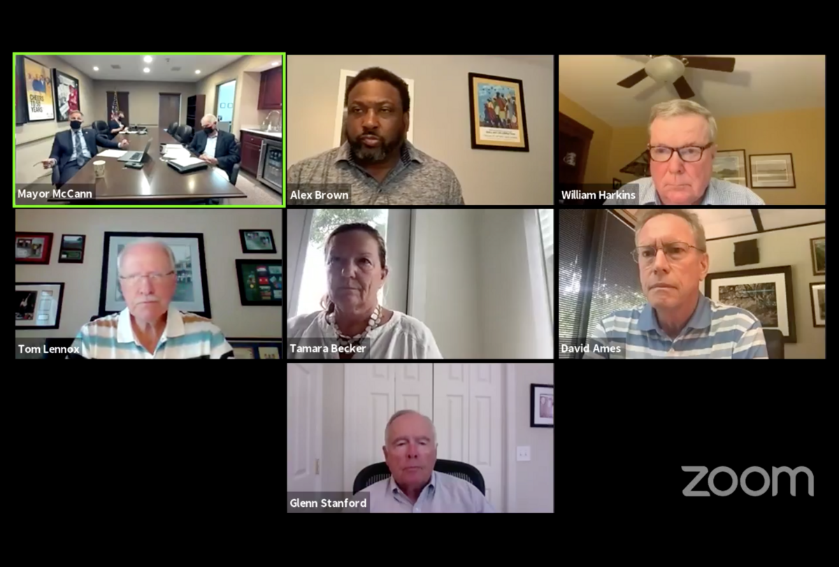 The Hilton Head Island Town Council met virtually on Tuesday, Oct. 5, 2021.