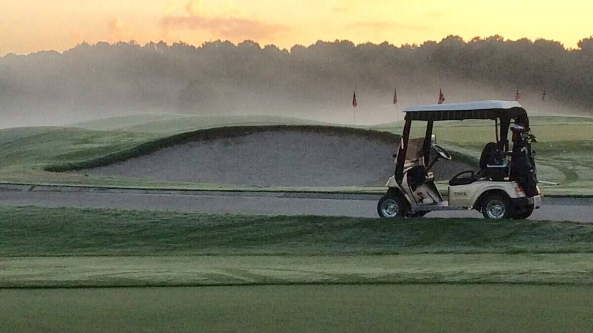 Bluffton resident Kevin Canavan took this early morning photo at a golf course in Sun City Hilton Head. 