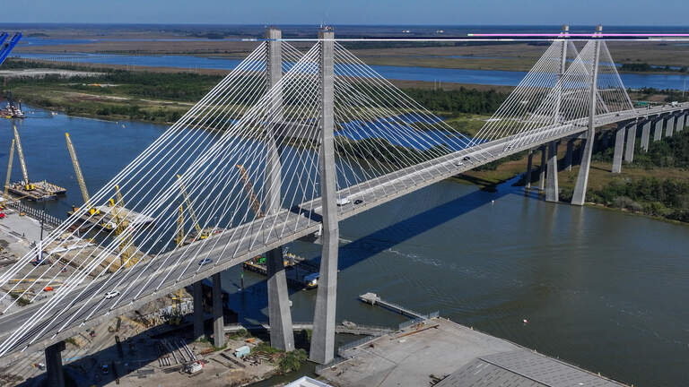 Savannah bridge lane closures start this week. Here’s the new traffic pattern