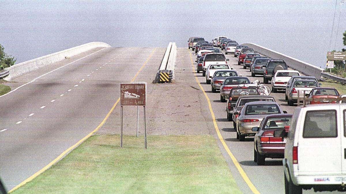 Lowcountry residents evacuate before Hurricane Floyd in September 1999, the last time this area was under a mandatory evacuation, according to Beaufort County Emergency Management Director Lt. Col. Neil Baxley.