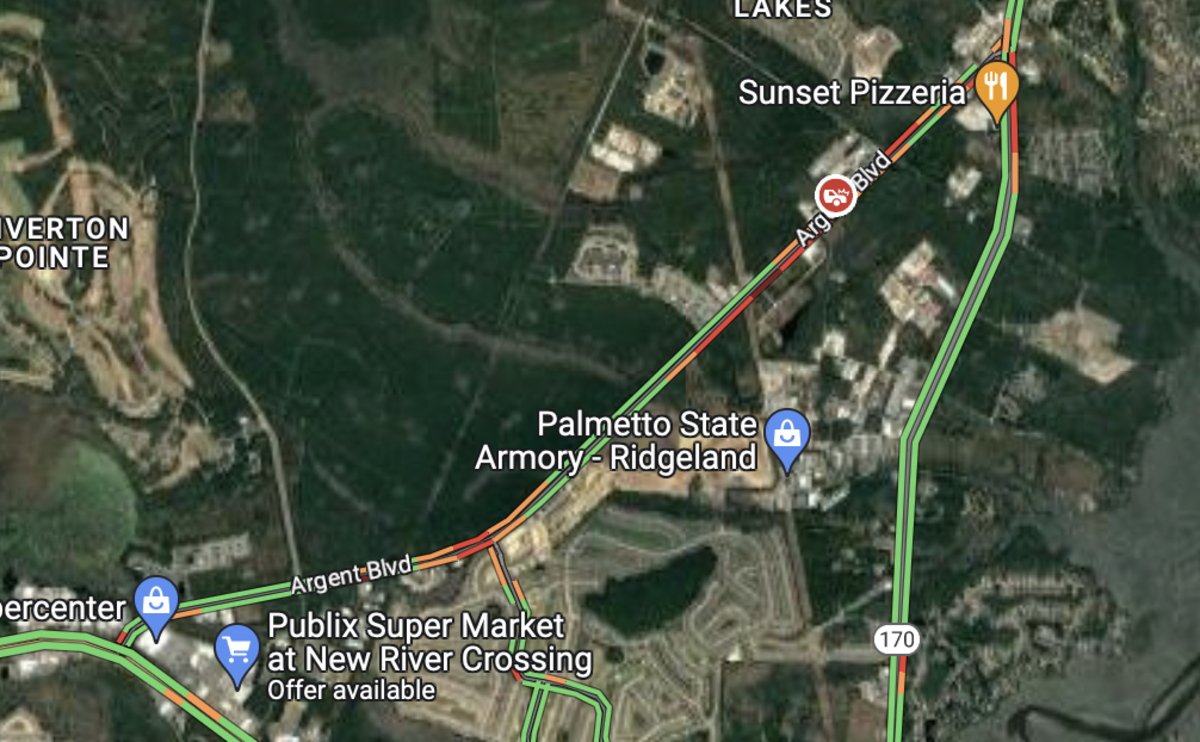 Thursday afternoon drivers should expect traffic backups on Argent Boulevard and surrounding areas after a rear-end crash around 4 p.m., according to the Hardeeville Fire Department.