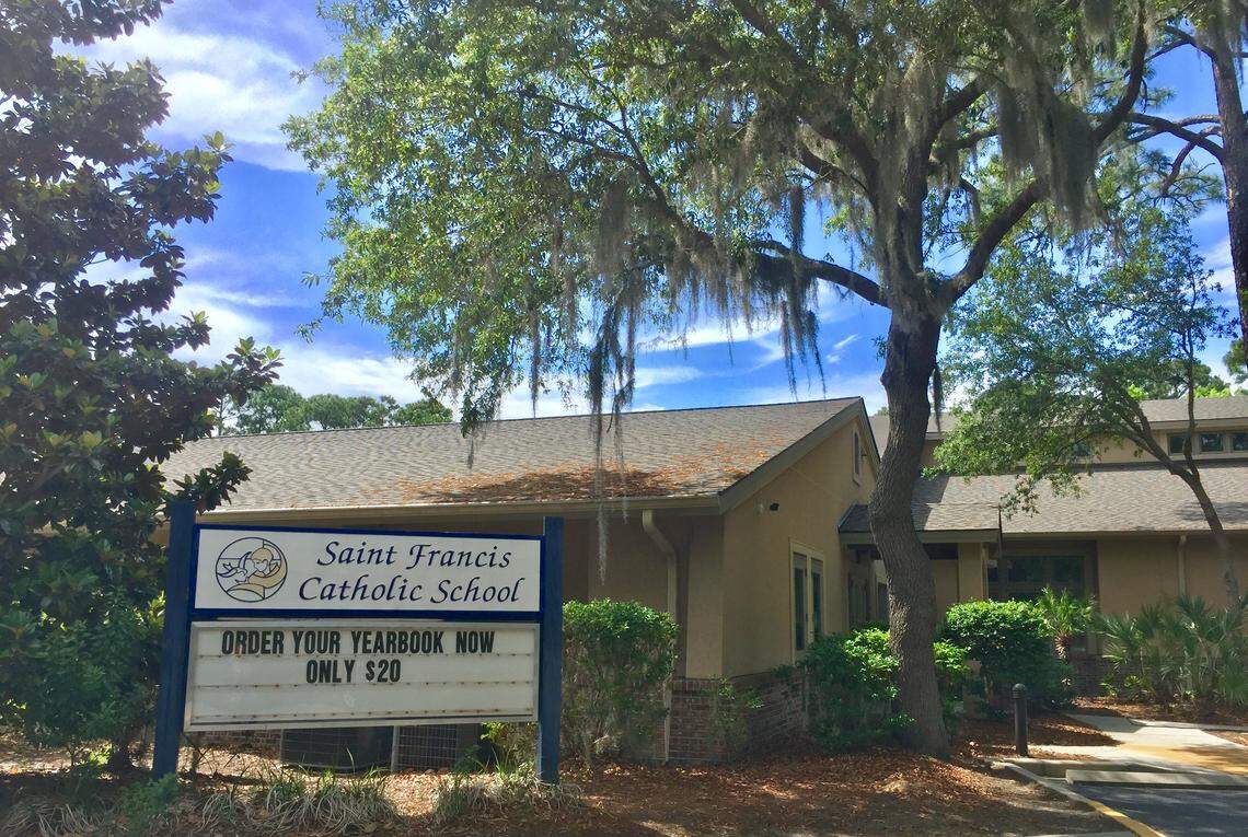 St. Francis Catholic School, located on Hilton Head Island’s north end, as photographed on Tuesday, May 22, 2018.