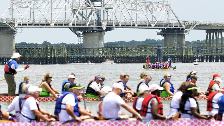 Gallery: PHOTOS: 59th Beaufort Water Festival - DragonBoat Race Day 2014