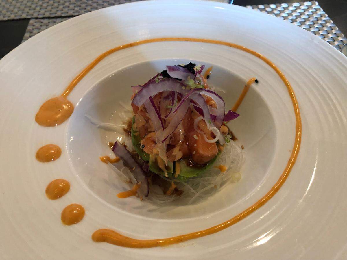 Hunting Island appetizer at Wasabi in Bluffton.