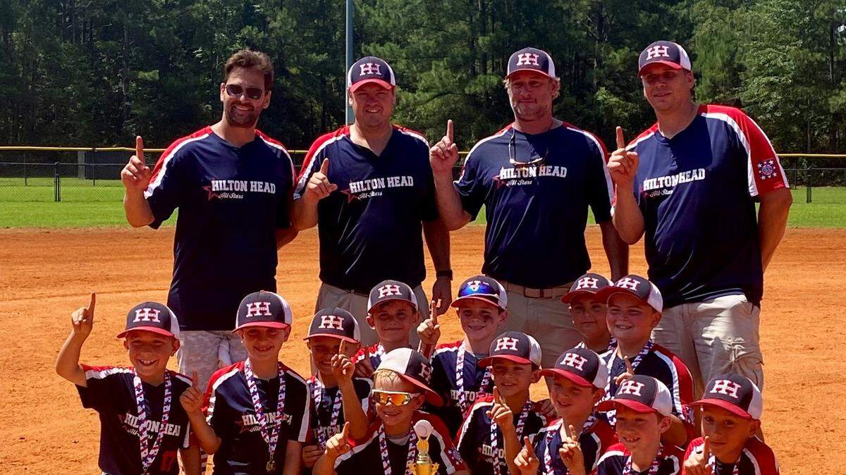 Top row from left, coaches Bryan Dorshimer, Doug McCray, Nate Dzendzel and Garrett Hamilton. Bottom row: R.D. Hummel, Liam Schilling, Nash Robinson, Colin Hehman, Graeme Hamilton, Zach Metzger, Liam Dorshimer, Owen Sanchez, Preston McCray, Hayne Carstens, Andrew Gregory and Spencer Dzendzel.