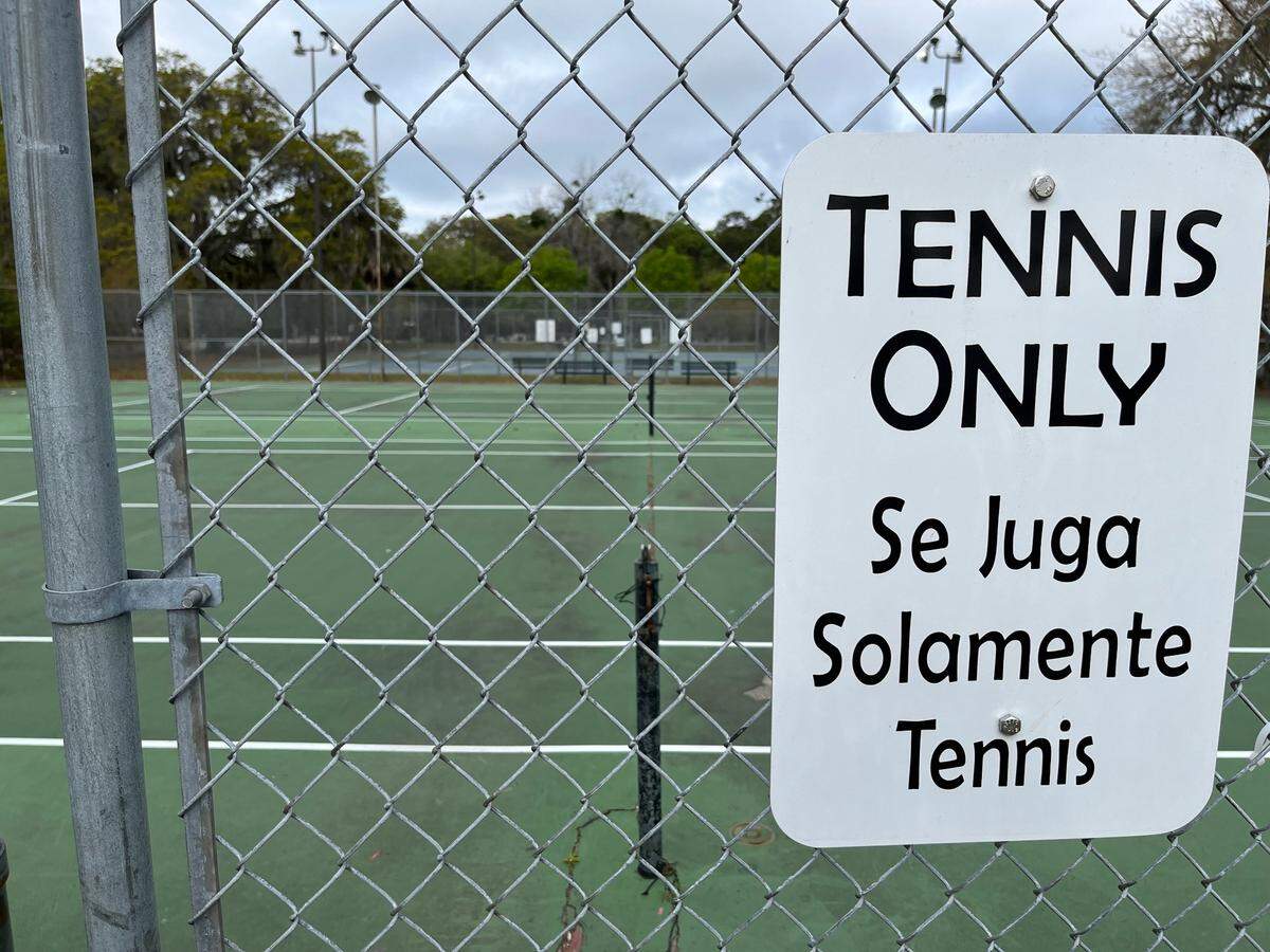 Renovation of Beaufort’s tennis courts at 1105 Bladen St. is beginning this week.