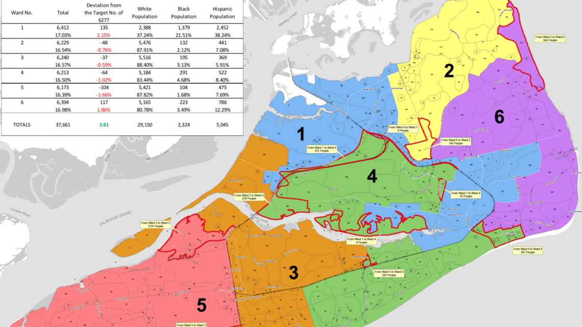 How will Hilton Head’s Town Council wards change during redistricting? Here’s a look