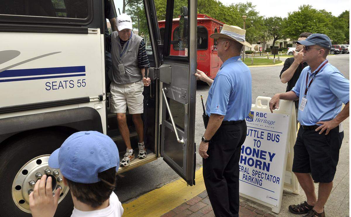 RBC Heritage Presented By Boeing spectators will park at Honey Horn and be shuttled to the tournament at Harbour Town Golf Links in Sea Pines.