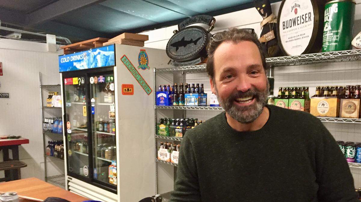 Adam Simoneaux at Scotts Market, which he closed in January, ending, for now, three generations and more than 50 years of Scott family meat markets and groceries in Bluffton.
