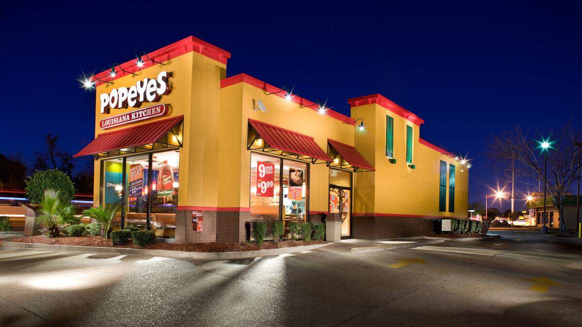 A corporate image of a Popeye’s Restaurant