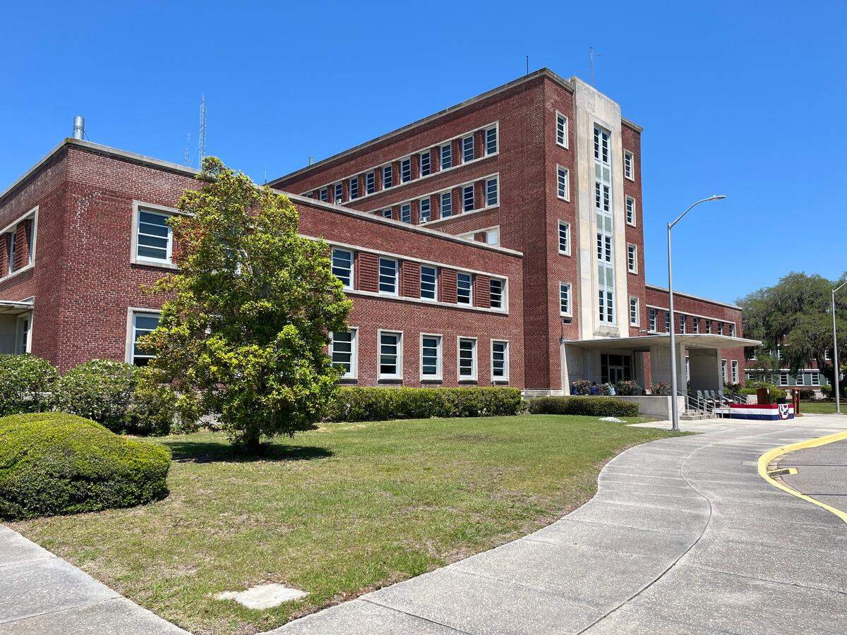 The existing VA primary care outpatient clinic is located within the Naval Hospital Beaufort in Port Royal, a 127-acre secure military base that dates to 1949.