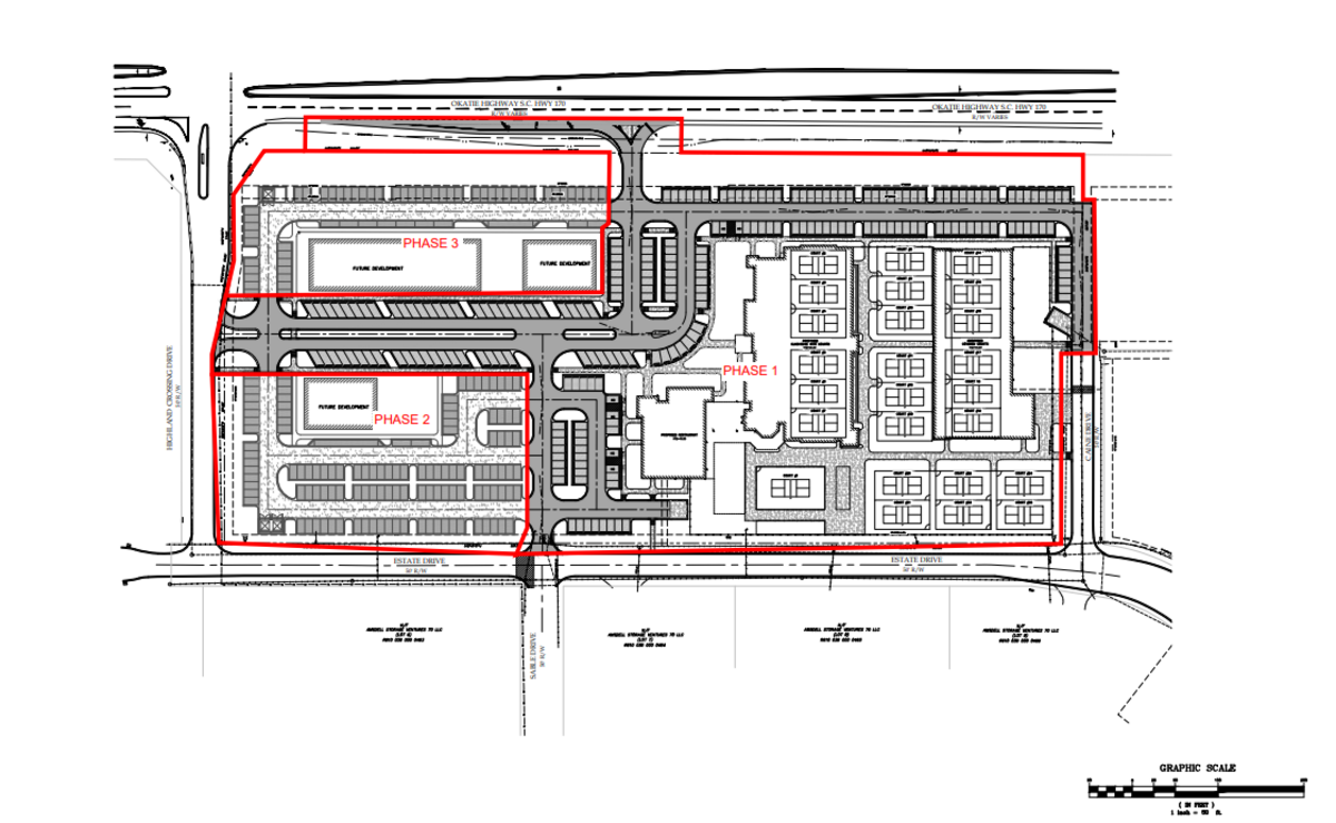 The proposed plan for the Lowcountry Pickleball Club