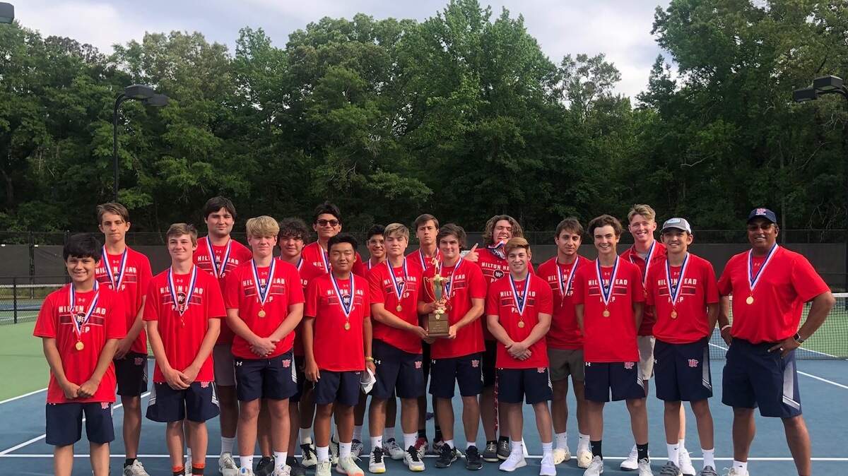 Hilton Head Prep won the SCISA Class 3A boys tennis championship May 2, 2021.