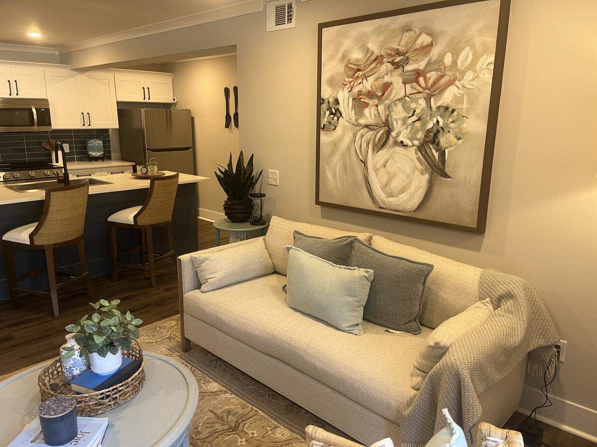 Pointe Grand apartments in Beaufort feature two bedrooms and two baths.