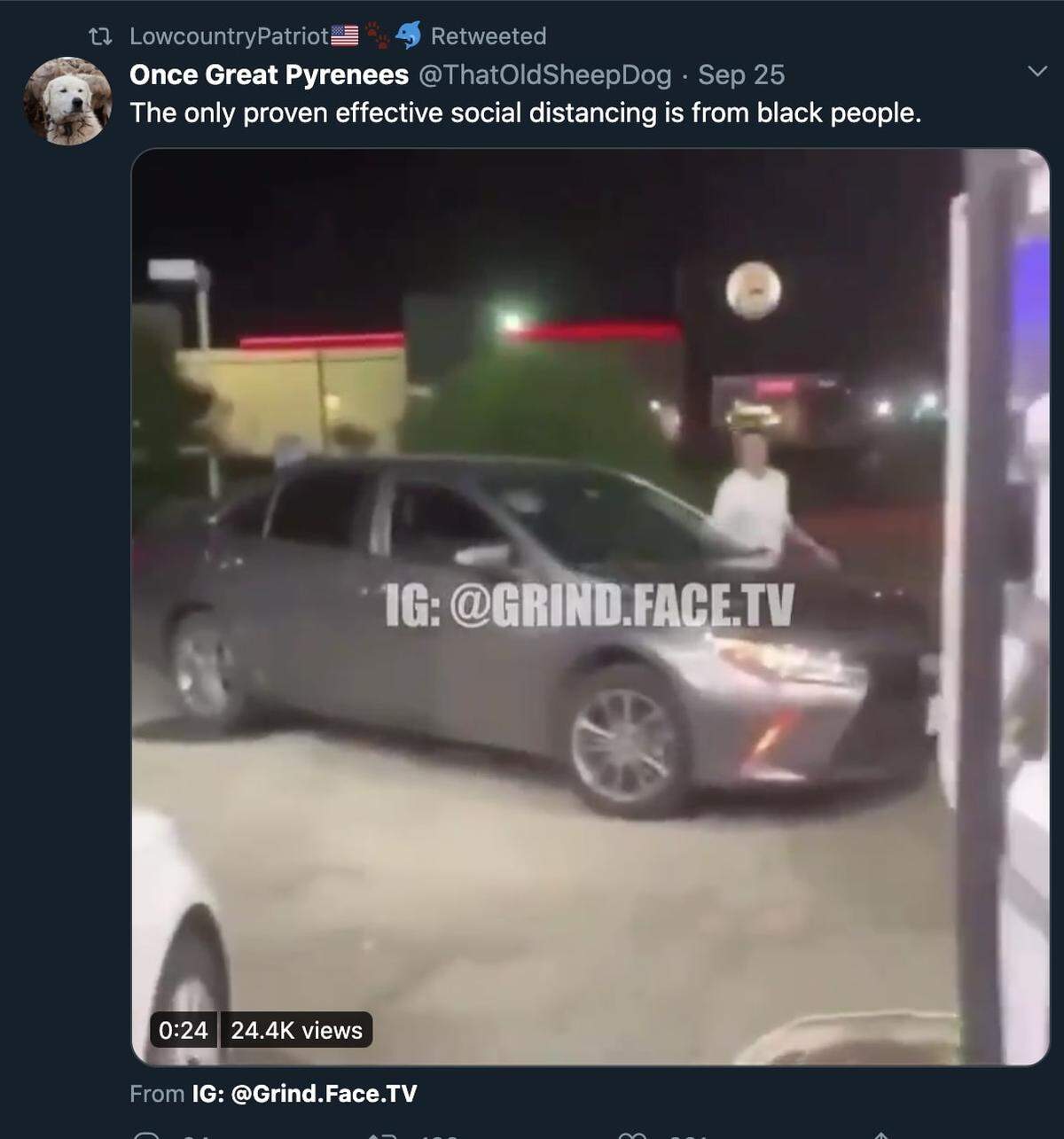A screenshot of a tweet on @LauraGina’s twitter page.