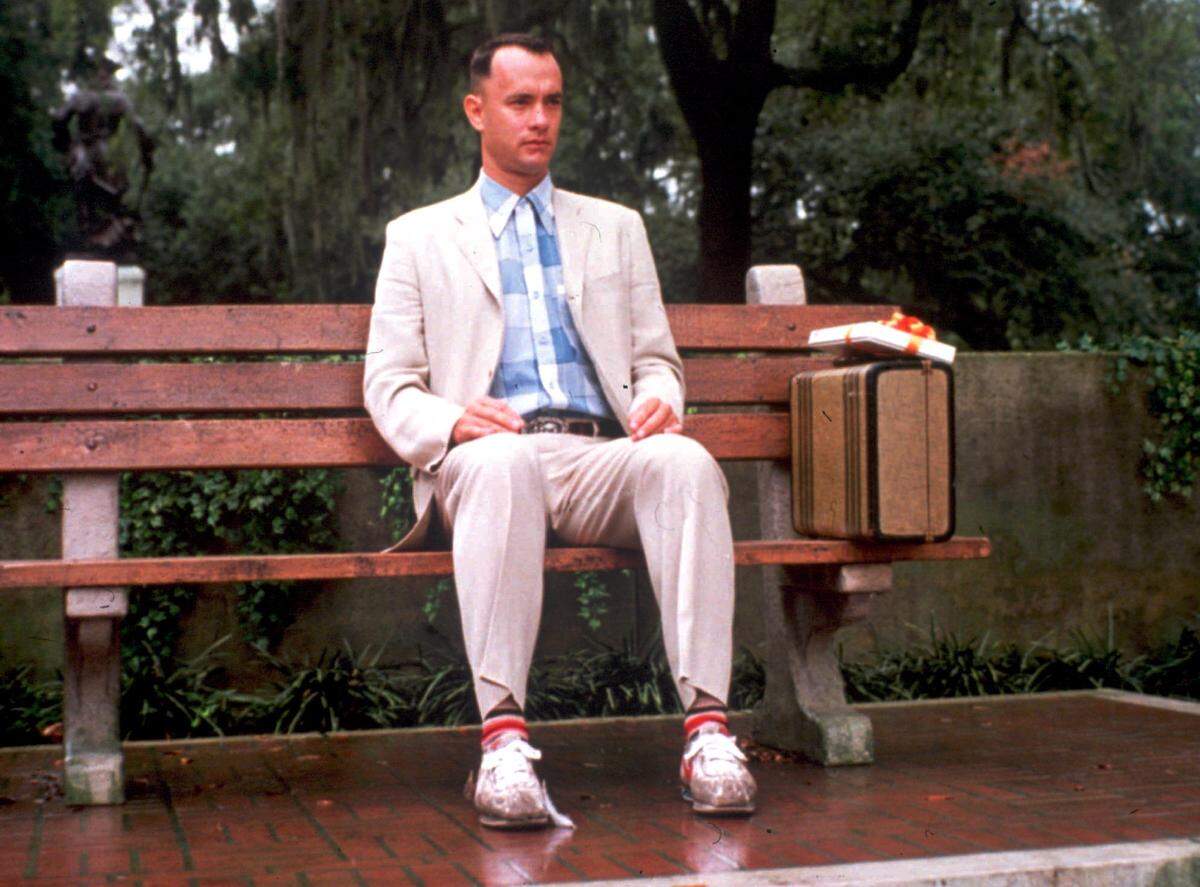 “Forrest Gump” stars Tom Hanks.