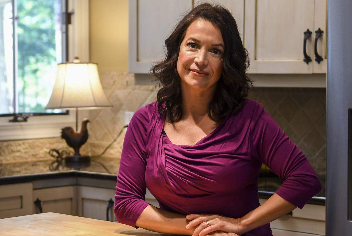 JoAnn Orischak, a two-term Beaufort County Board of Education member, is photographed on Thursday, May 7, 2020 at her Hilton Head Island home after announcing she will not seek re-election.