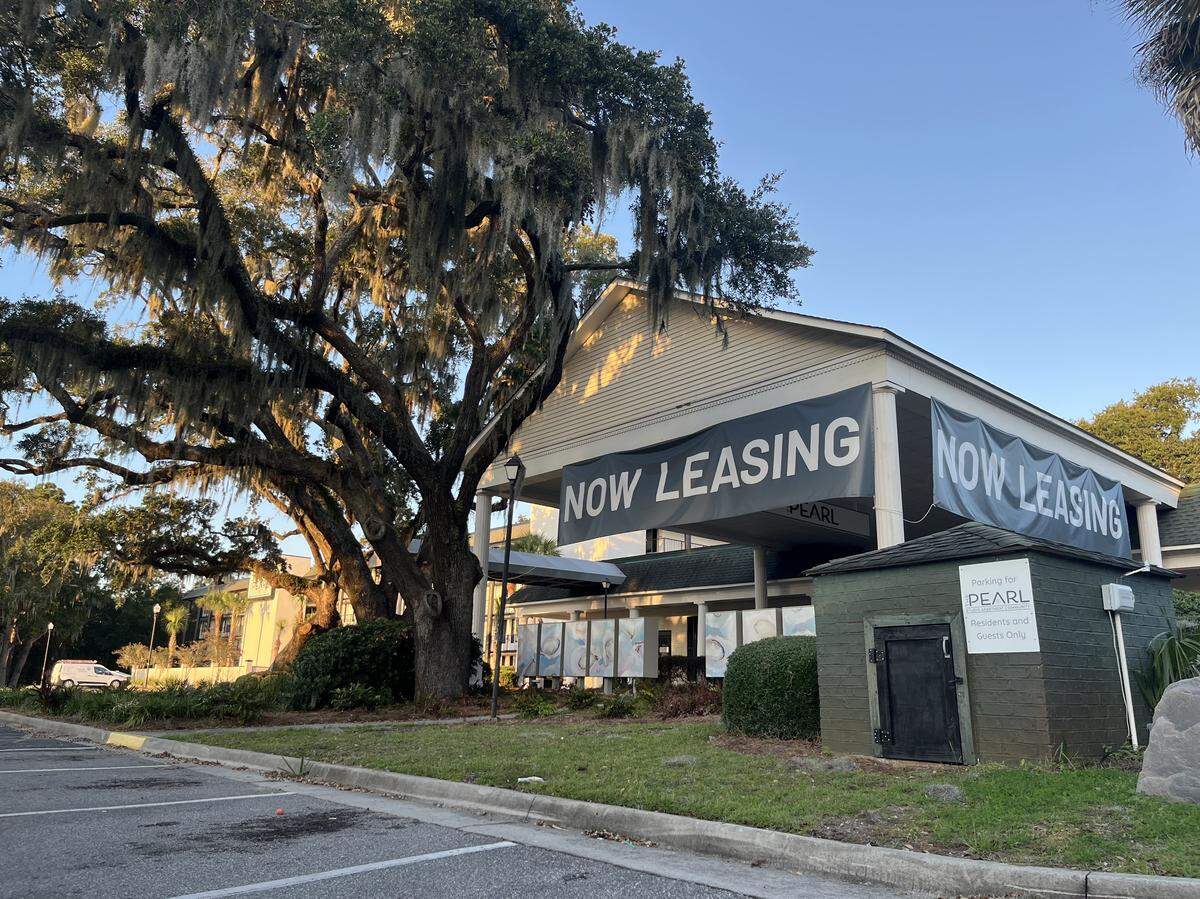 A former hotel has been converted into apartments at The Pearl in Beaufort.